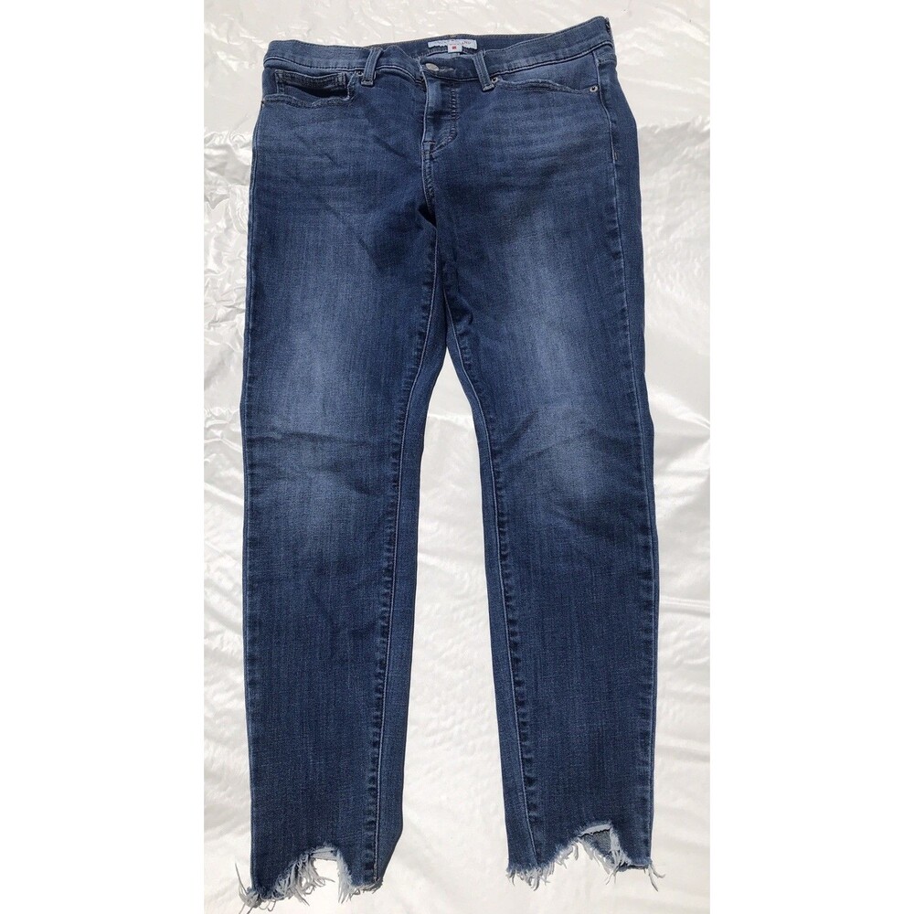 Lucky Brand Bridgette High Rise Skinny Jeans Blue Stretch Womens 10/30A